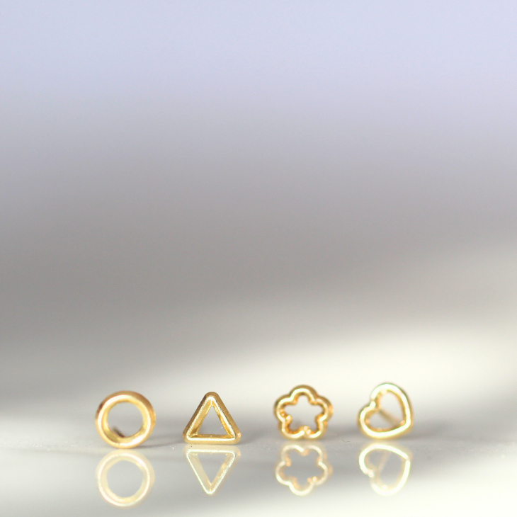 Mini Circle Studs