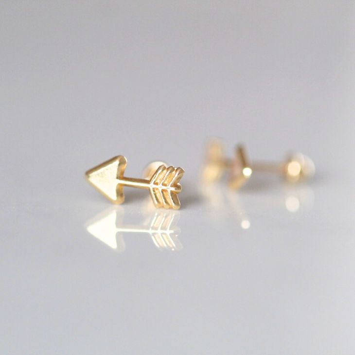 Mini Arrow Studs