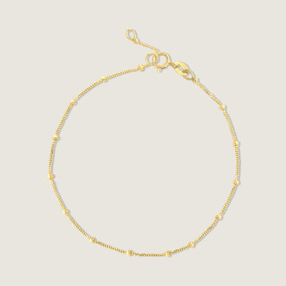 Gold Bead Bracelet